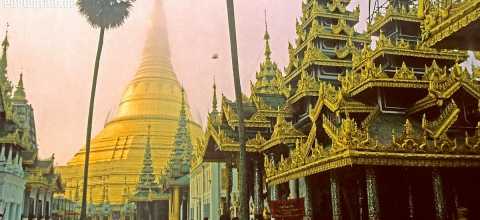 Tempel in Burma