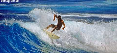 Surfer auf Hawaii