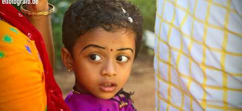 Kind in Indien