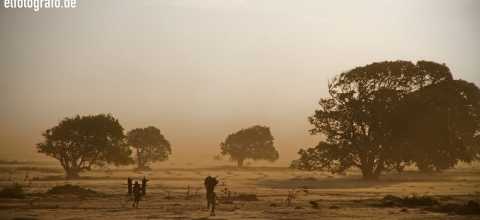 Sandsturm auf Madagaskar