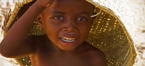 Kind auf Madagaskar