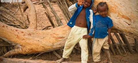 Kinder auf Madagaskar
